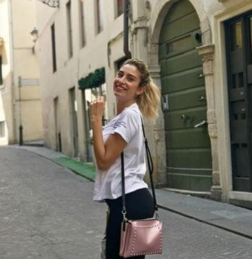 Gloria Allegri daughter Valentina.